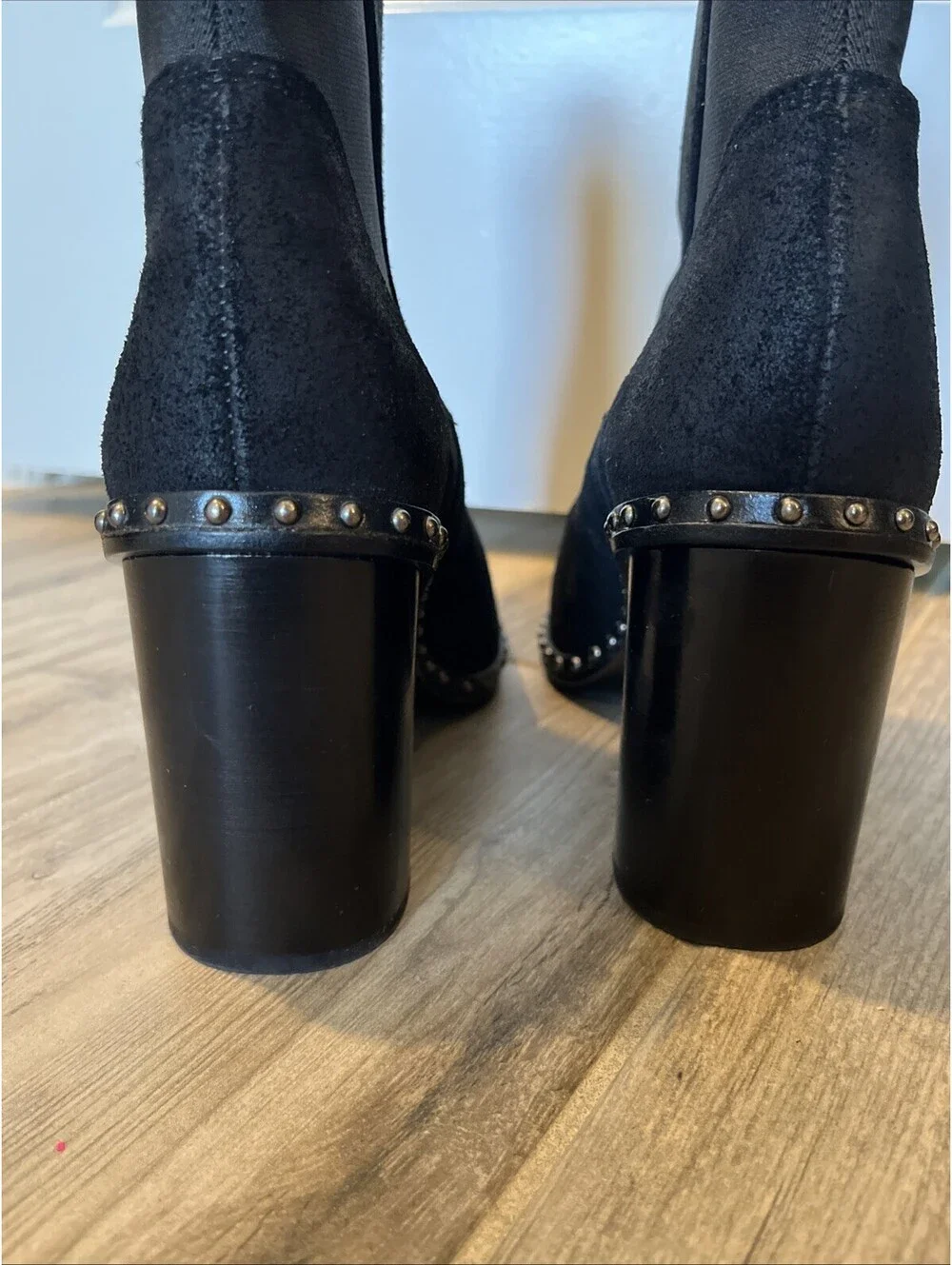 RAG AND BONE LADIES BLACK CHELSEA ANKLE BOOTS SIZE IT37/US7 MADE IN ITALY